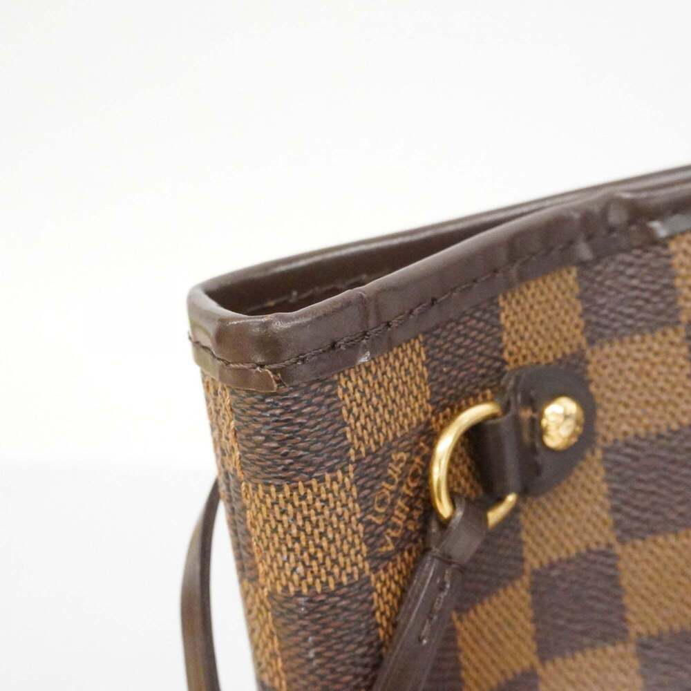 LOUIS VUITTON Authentic Brown Damier Neverfull PM Tote Bag - Picture 7 of 15